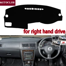 Для Volkswagen 1997-2003 Гольф Mk4 автомобильные чехлы для укладки приборной коврик с рельефом козырек от солнца приборной панели крышки для коврового покрытия 1998 1999 2000 2001