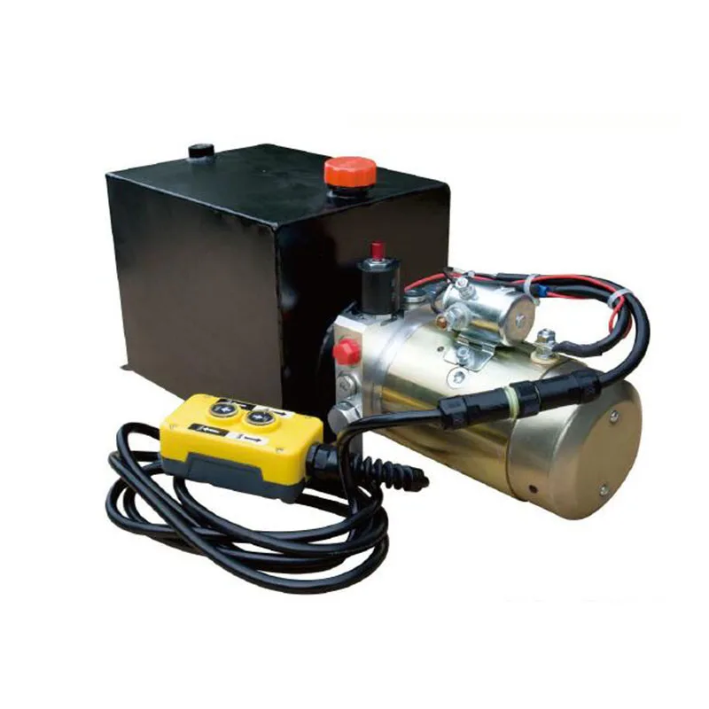 Самосвальный прицеп блок питания 12V 1.5KW/2KW масляный бак 12L/20L/16L гидравлический мощностной модуль 20MPA