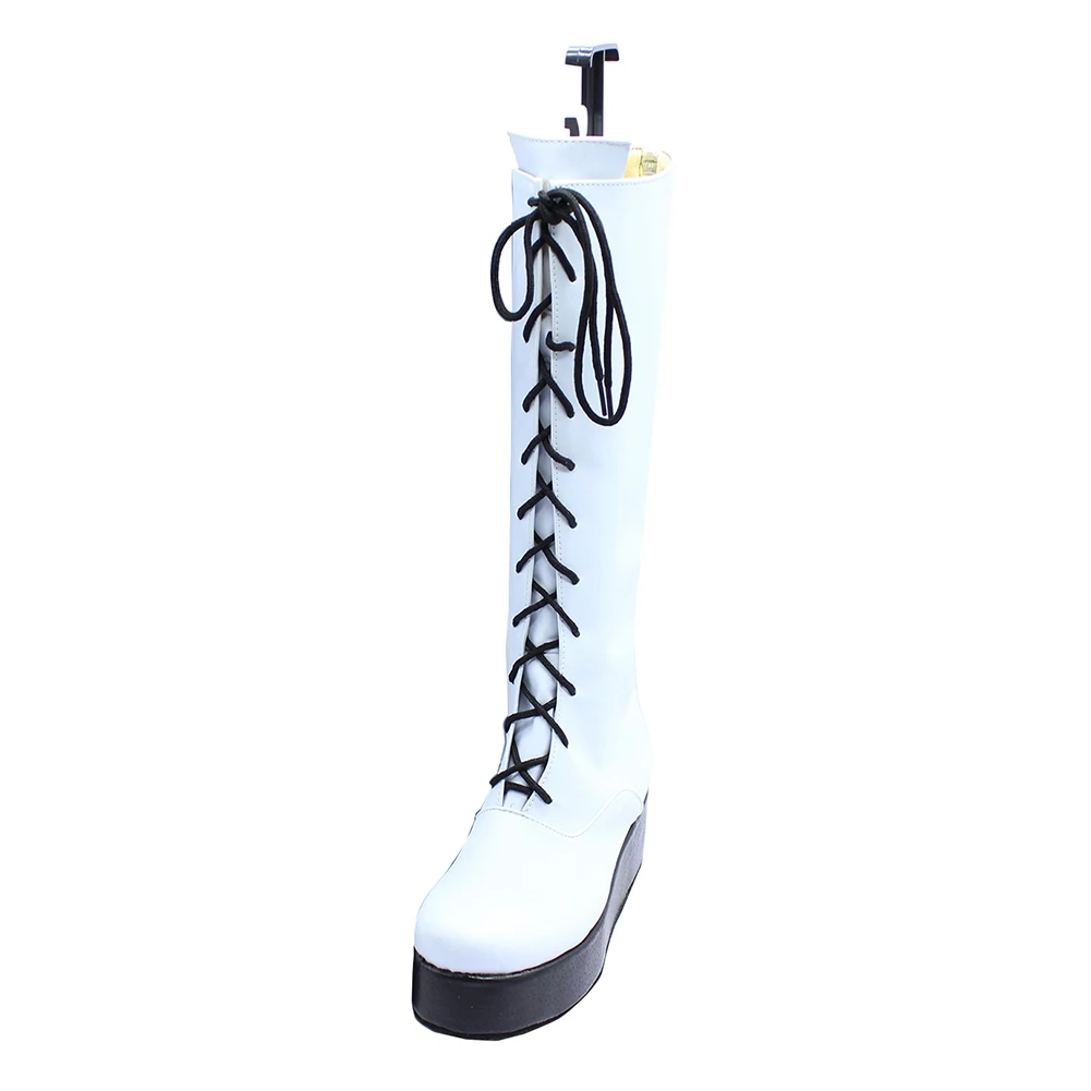 

Brdwn Hitman reborn men's Belphegor Custom shoes Middle cosplay boots