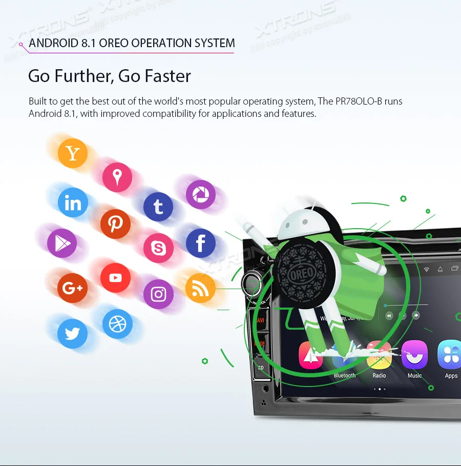 Clearance 7" Android 8.1 Oreo OS Car DVD GPS Radio for Opel/Vauxhall/Holden Zafira (B) 2005-2012 & Vivaro 2006-2010 & Vectra 2005-2008 5