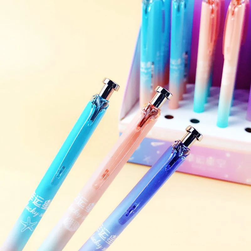 

Cute Kawaii Moon Star Plastic Mechanical Pencil Creative Sky Automatic Pens For Kids Writing School Supplies Korean Stationery