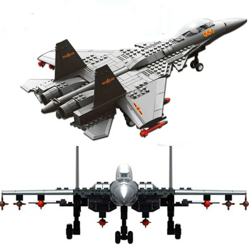 Military Toy Fighter Modern Warfare J-15 Carrier-Based Shipboard Fighter 1:54 Model Building Block Sets Compatible With Legoe block-set : image Military Toy Fighter Modern Warfare J-15 Carrier-Based Shipboard Fighter 1:54 Model Building Block Sets Compatible With Legoe block-set