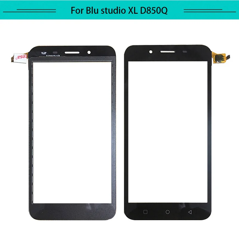 Тестирование 20 шт./лот сенсорная панель для BLU Studio XL D850Q D850 6,0 Сенсорный экран Стекло дигитайзер сенсорный экран Панель