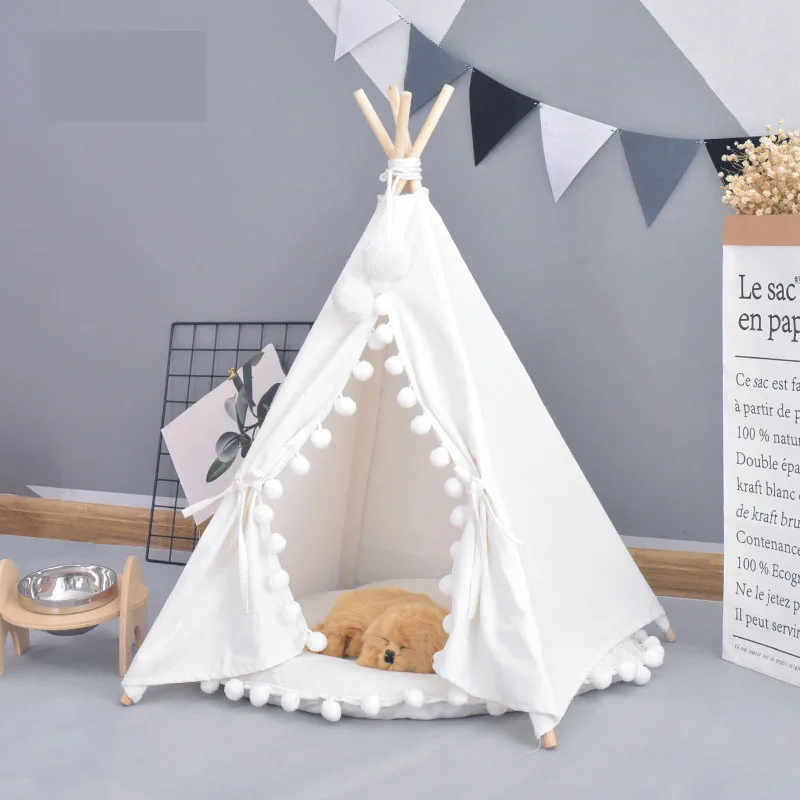 Pet House Cute dog tent outside tent Pet Dog House Kennels Washable