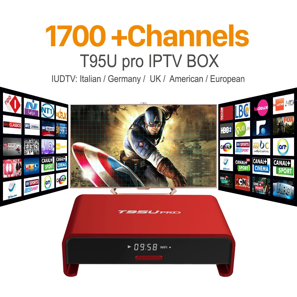 Android smart tv media player. T95 iptv box. media player t95.