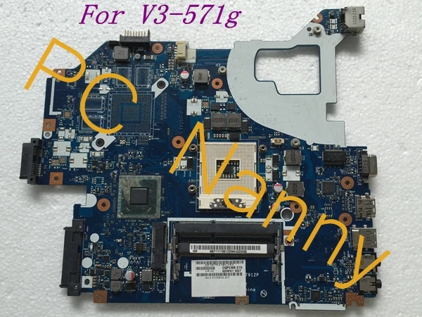 For Acer Aspire v3-571 nv56r Laptop Motherboard Hm77 Integrated NBY1111001 Q5WVH LA-7912P Intel HD tested