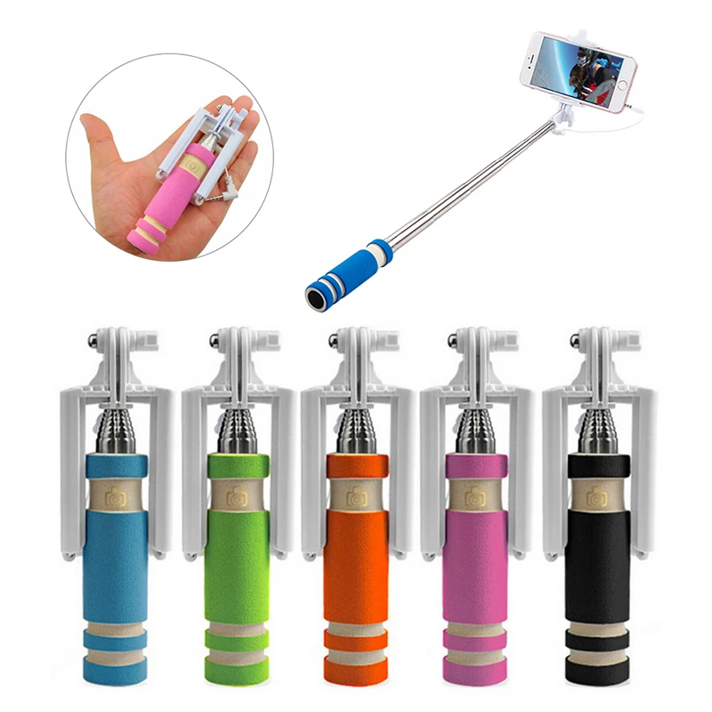 

2019 Cute Extendable Telescopic Stick Monopod Camera Phone Holder Stand Practical Feative Party Photobooth Prop Cameras