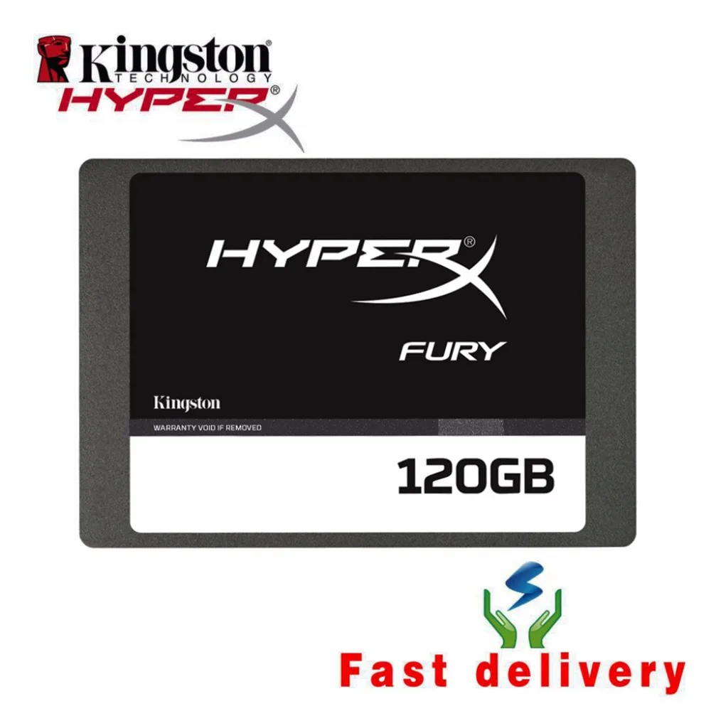 

Kingston HyperX Fury SSD Solid State Drive SATA 120G computer portable Internal solid state disk