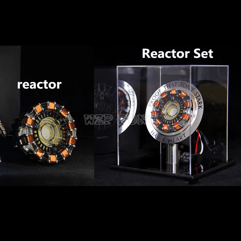 

Avengers Iron Man 1/1 MK1 Arc Reactor Iron Man DIY Need Assembly Model Toys Action Figure Parts USB LED Iron-Man Reactor Toy