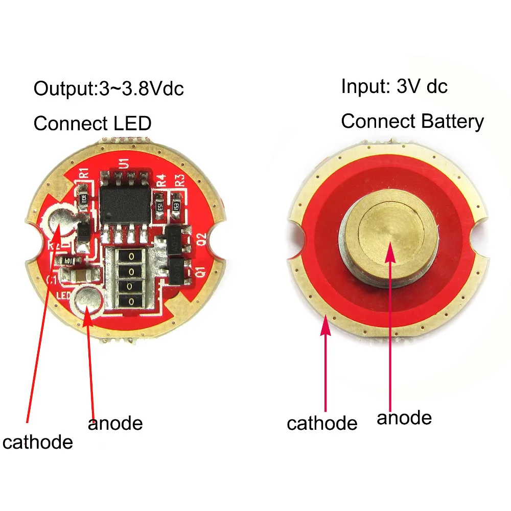 1 шт. Светодиодный драйвер для Cree 3 Вт 5 Вт 10 Вт XPE XRE XPG2 Q5 XML L2 T6 18650 светодиодный светильник на батарейках автомобильный светильник 3,7 в 12 В 24 в источник питания