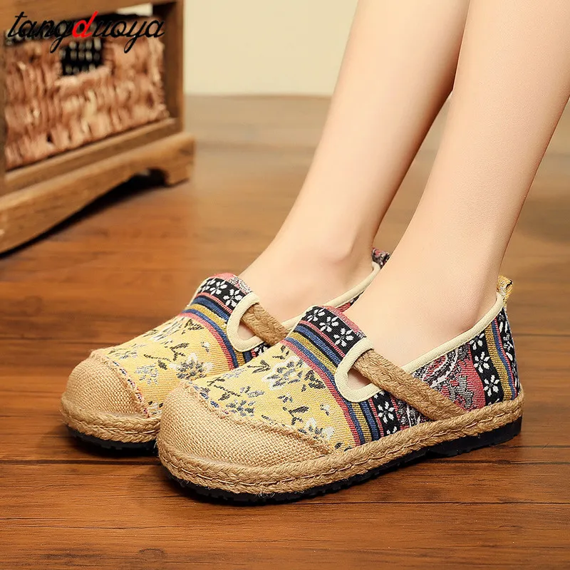 

embroidered shoes women loafers slip on flats women breathable casual shoes women spring summer 2019 espadrilles