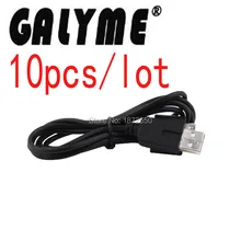 10 шт./партия, высокоскоростной черный цвет, 2 в 1, USB кабель для синхронизации и зарядки данных для PSPGo для sony playstantation, портативный провод для зарядного устройства go