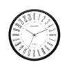 Newest 24 Hour Dial Design 2 Living Room 12 Inches Step Metal Frame Modern Fashion Decorative Round Wall clock 2