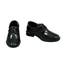 1 пара; коллекция 1/6 года; черные модельные туфли на шнуровке с высоким берцем для мужчин 12 дюймов; аксессуары для повседневной носки; 5 см