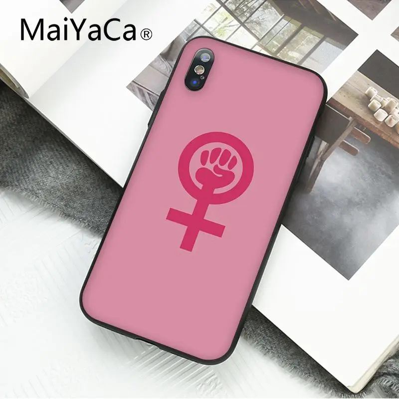 pink Feminist fist  Logo 