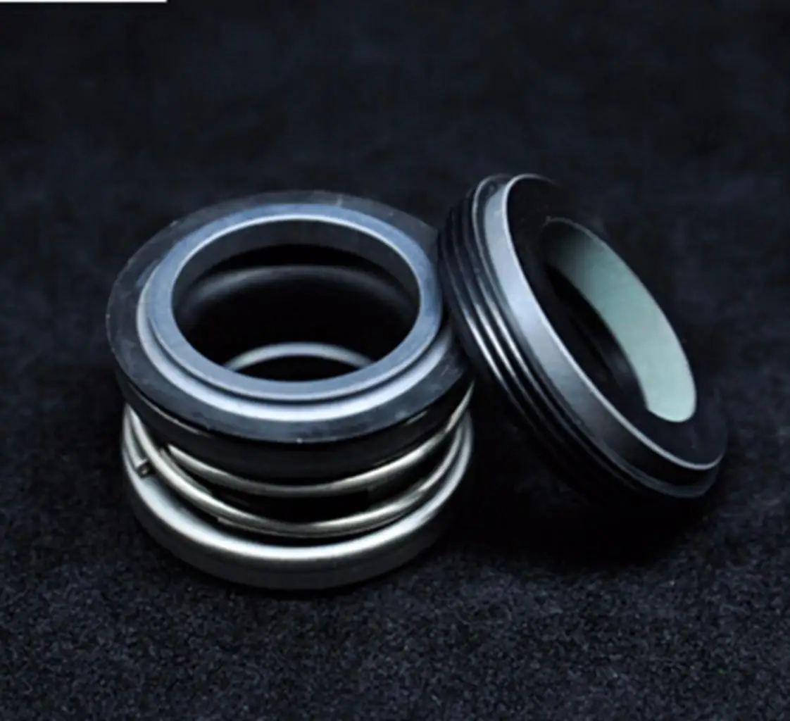 

8-32mm Water Pump Mechanical Shaft Seal Single Coil Spring for Self-priming Pump Nitrile Rubber(NBR) Seal 1.2MPa