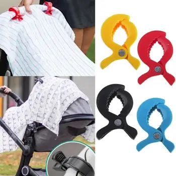 

Colorful Baby Car Seat Stroller Accessories Toy Lamp Pram Stroller Peg To Hook Cover Blanket Clips Baby Accessories