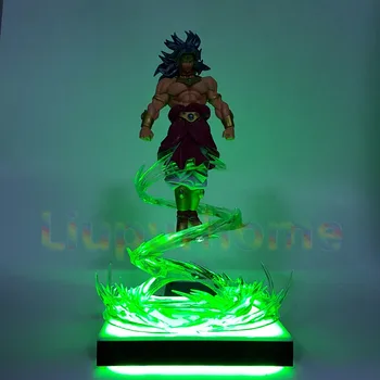 

Dragon Ball Z Broly Power Up Flying Led Light Lamp Base Dragon Ball Z Led Light Lamp Christmas Decor Lampara Led