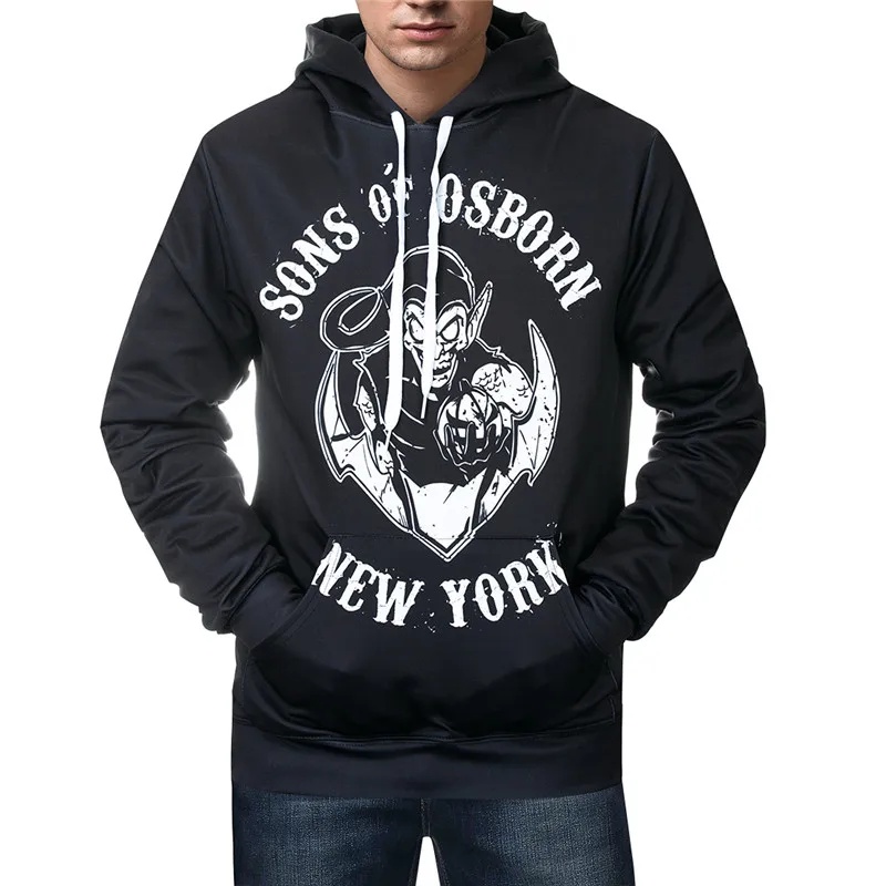 

2019 Hot 3D Print Hoodies Sons Of Anarchy Men/Women Sweatshirts Harley Motorcycle Long sleeve Hooded Fashion Casual Jacket
