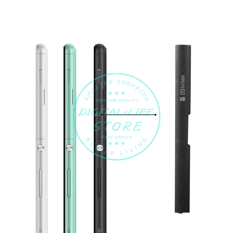 

for Sony Xperia C4 Micro SD Port + Nano SIM Card Port Waterproof Dust Plug Flap Block Covers Replacement Repair Spare Parts