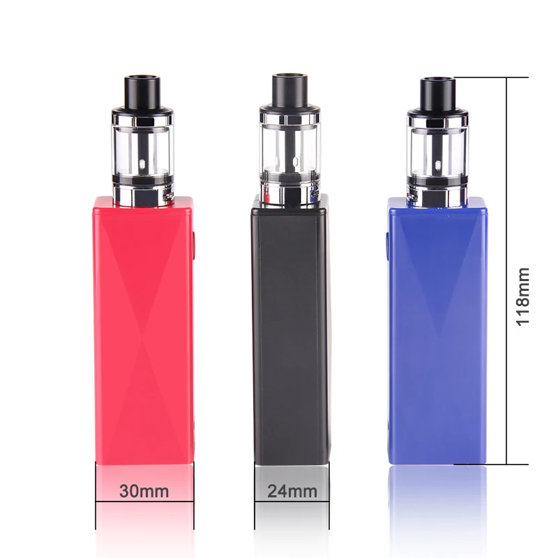 NEW ECT--CUBER 40W electric cigarette big smok KIT 2.0ml capacity Atomizer 15-40W Adjustable power 2200mah Battery vape mod kit