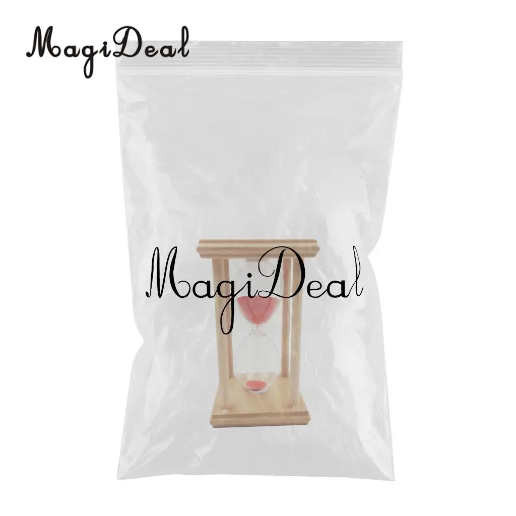 Hourglass Sandglass Sand Clock Timers Kitchen Cooking Timer 20 Minutes,Red