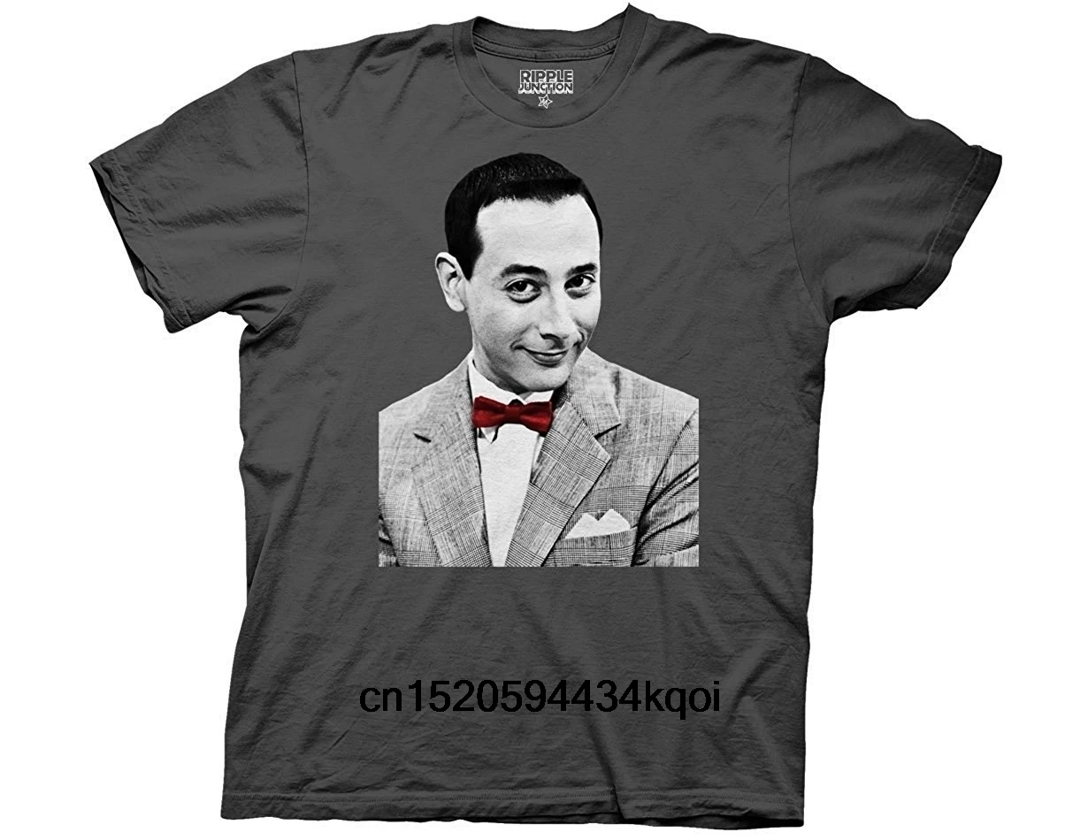 Pee-Wee Herman Красный мужской галстук-бабочка футболка | Мужская одежда