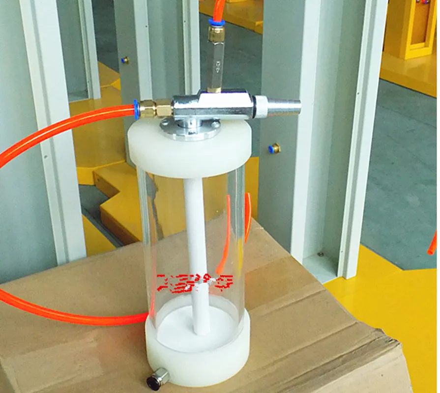 Electrostatic Powder Coating Hopper Experiment Mini Small Paint Powder Barrel with Injector and Fluidized Bed electrostatic powder coating painting system with