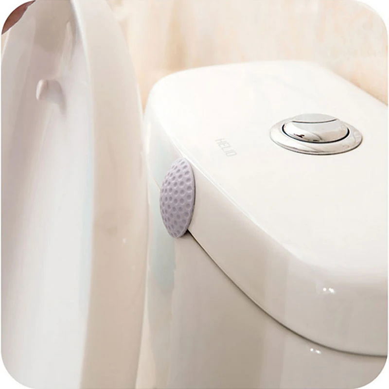 1PCS Door Stops Wall Collision Pad Safety Anti-collision Rubber Shock Bumper Muffler Home Accessories