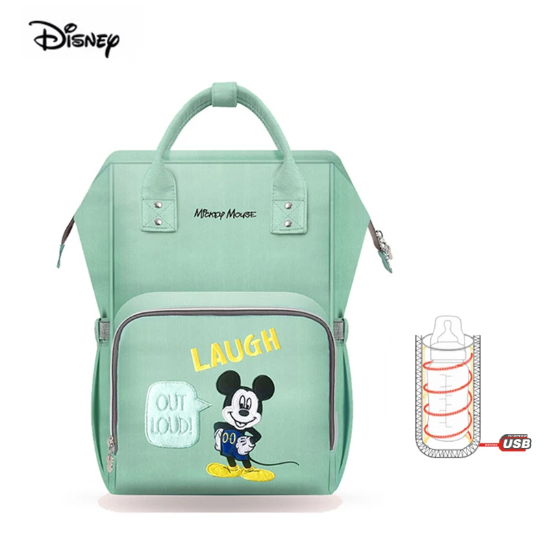 Многофункциональный рюкзак для подгузников Disney с Микки и Минни Маус