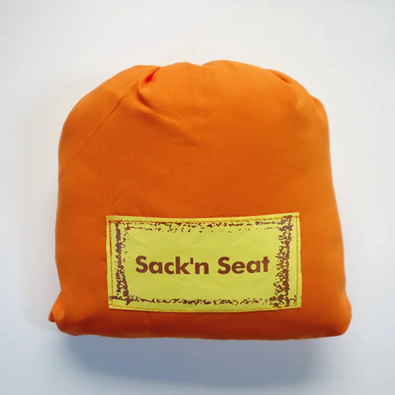 Детские сиденья-бустеры для детского питания из ткани, обеденный стул-бустеры, переносное сиденье-бустеры, безопасный детский стул для кормления - Цвет: Оранжевый