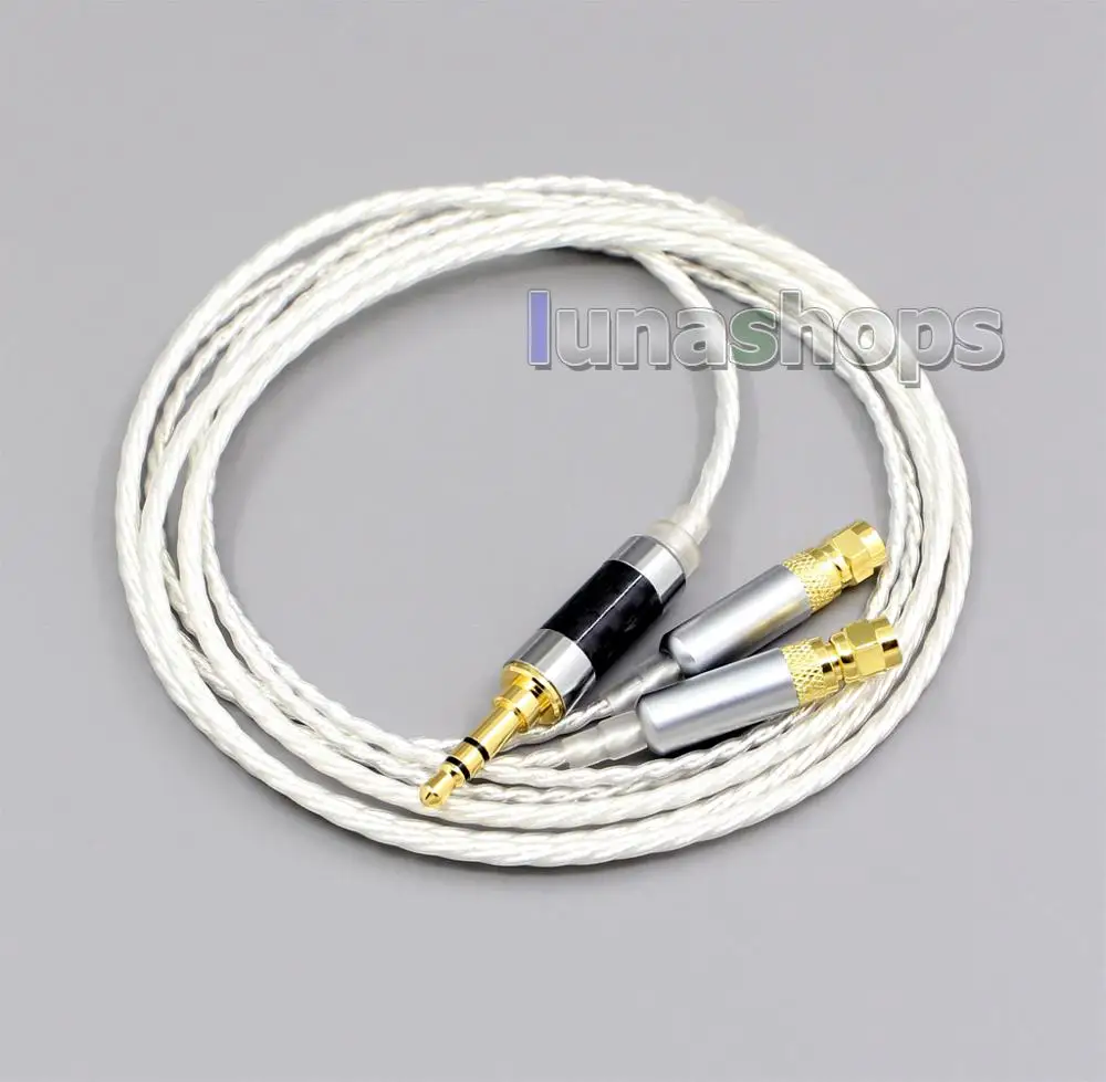 LN004820 Hi Res 7N OCC Silver Plated Headphone Earphone Cable For HiFiMan HE400 HE5 HE6 HE300 HE4 HE500 HE600