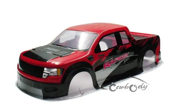 1/10 SC10 Shore Truck Body подходит для Pro-Line True Scale FFord F-150 Raptor F150 прозрачный/Окрашенный корпус Pro-2 Slash 4x4