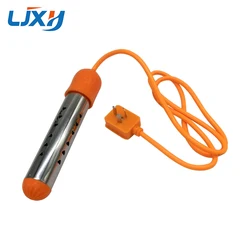 LJXH 220V 2.5KW/3KW Portable Fast Electric Immersion Water Heating Heater Stainless Steel Automatic Power Off for Travel/Home