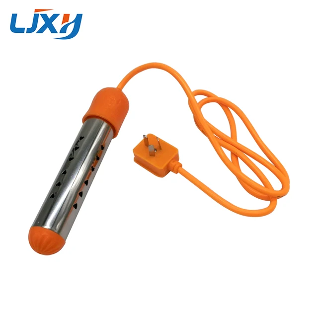 LJXH 220V 2.5KW/3KW Portable Fast Electric Immersion Water Heating Heater Stainless Steel Automatic Power Off for Travel/Home 1