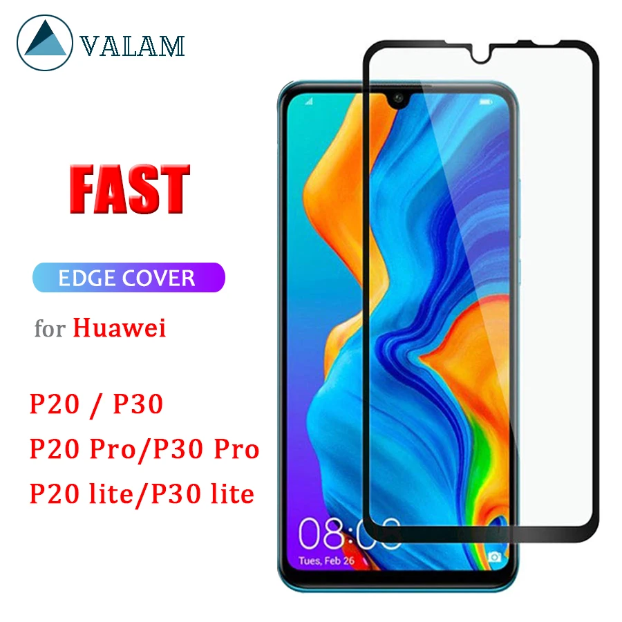 Для Huawei P30 P40 lite закаленное стекло для Защитное P20 экрана|Защитные стёкла и плёнки|