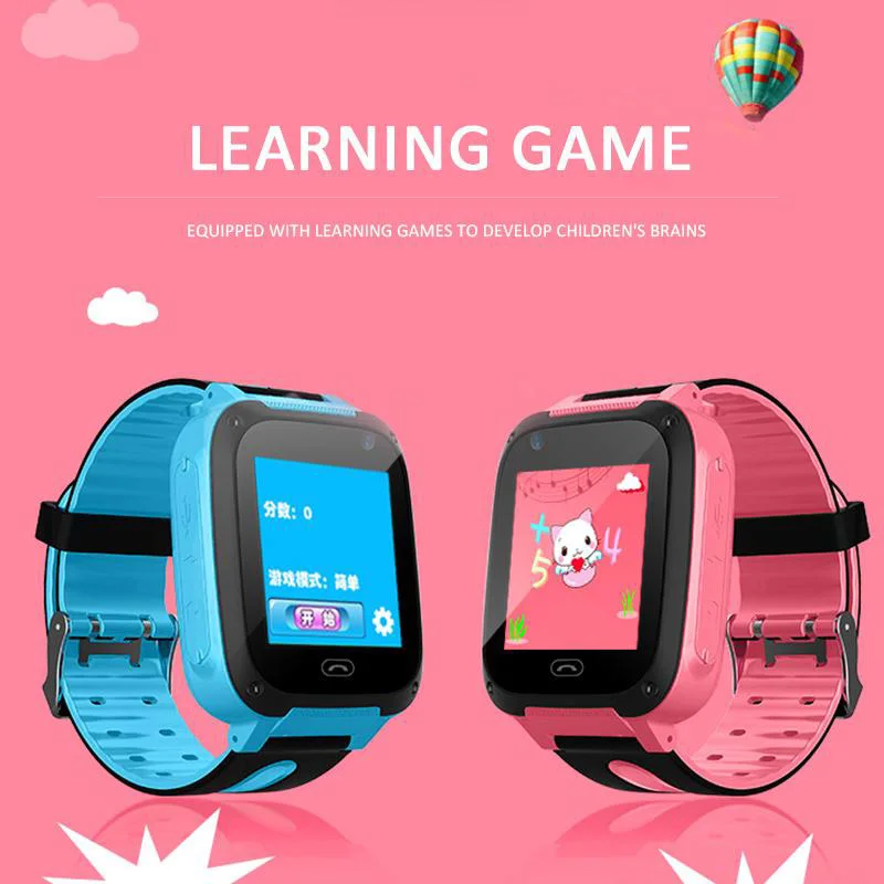 Child Smart font b Watch b font Touchscreen Support SIM Card SOS Camera Locator Kids Smartwatch
