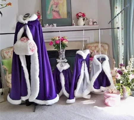 Floor-Length-Hooded-Kids-Cape-Wedding-Cloaks-Faux-Fur-Jacket-For-Winter-Kid-Flower-Girl-Shrug