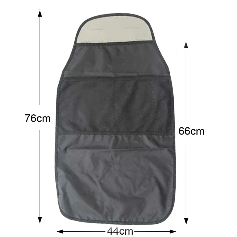 Jual Serat Poliester Kick Mat Tahan Air Mobil Kursi Belakang Penyimpanan Organizer Saku Auto Kembali Pelindung Kursi Voiture Kursi