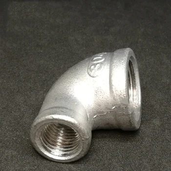 

1-1/2" BSP Female x 1" BSP Female 90 Degree Elbow 304 Stainless Steel Reducer Pipe Fitting Connector For Water Oil Air