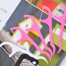 Новинка, 50 шт., зубная резинка для чистки зубов, уход за зубами, зубная нить, межзубная щетка, зубная палочка, палочка для зуба, одноразовая палочка для чистки зубов