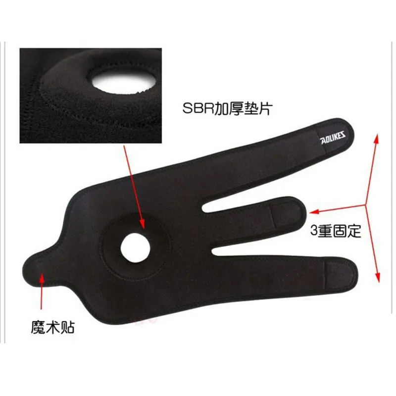 Adjustable Unisex Knee Pads Stabilizer Sports Outdoor Sports Black Knee Patella Support Brace Sleeve Wrap Protectors