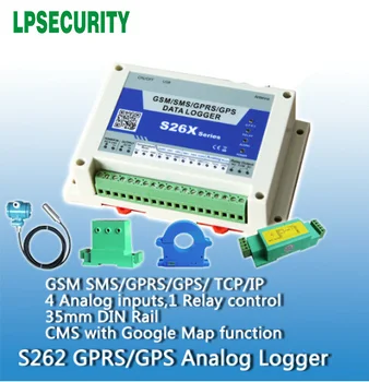 

Wireless data logger gsm temperature monitoring remote temperature humidity analog data logger S262(4AIN+1DOUT) Free shipping
