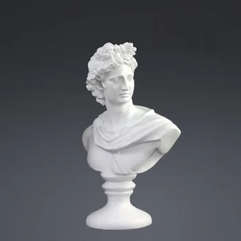 

David Bust Statues Michelangelo Buonarroti Figure Art Sculpture Resin Art&Craft Home Decoration Accessories R930
