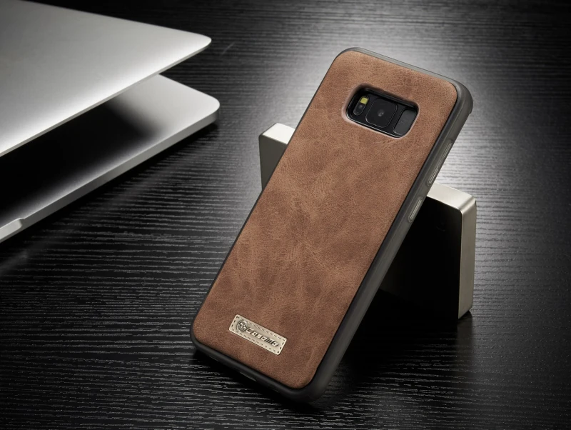 Роскошный многофункциональный бумажник чехол для samsung Galaxy S8/S8 плюс съемная Магнитная телефон сумка с молнией Card слоты