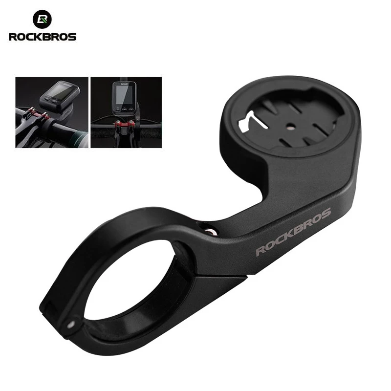 ROCKBROS 31.8 mm Bicycle Computer Holder GPS Road MTB Mountain Bike  Handlebar Extended Bracket Mount Out Front Bike Accessories