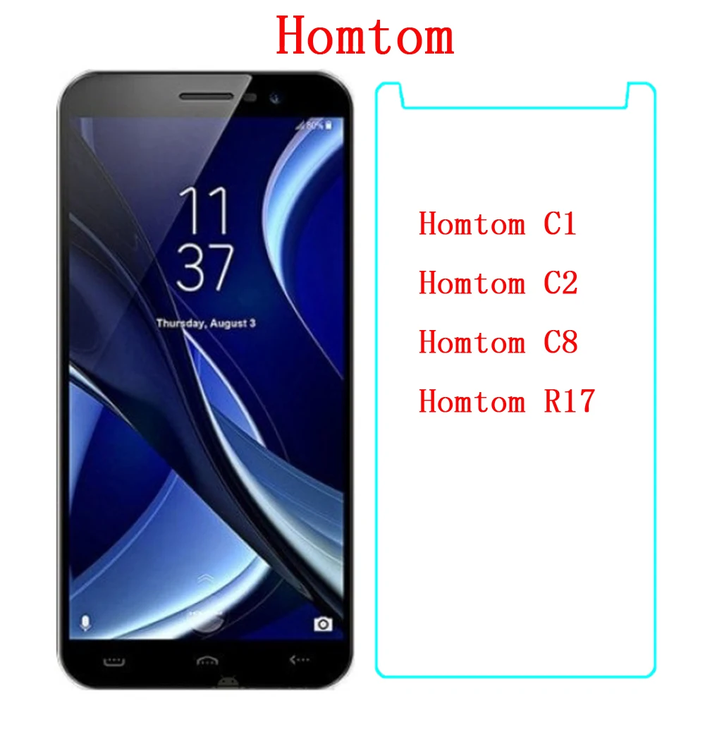 Закаленное стекло премиум класса для Homtom C1 C2 C8 C 1 2 8 защитная пленка из