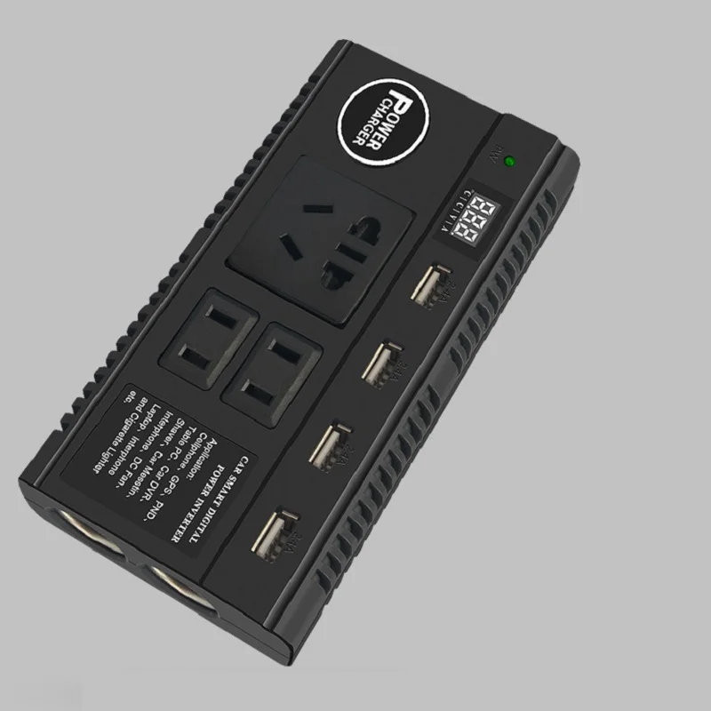 Автомобильный адаптер питания 12vV 24V to 220V CN Plug автомобильный голосовой