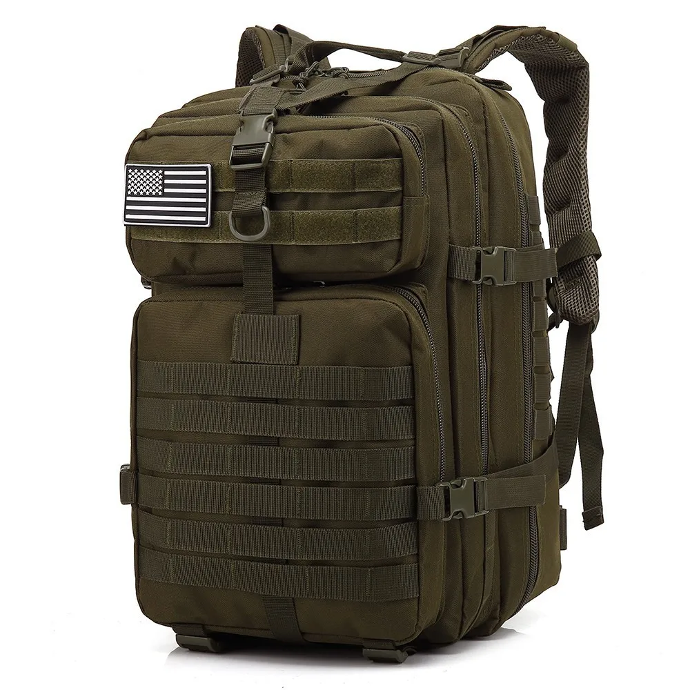 Рюкзак для походов, армейский тактический рюкзак большой вместимости 50л, 3P, EDC, для походов, кемпинга, охоты|Сумки для альпинизма|   | АлиЭкспресс