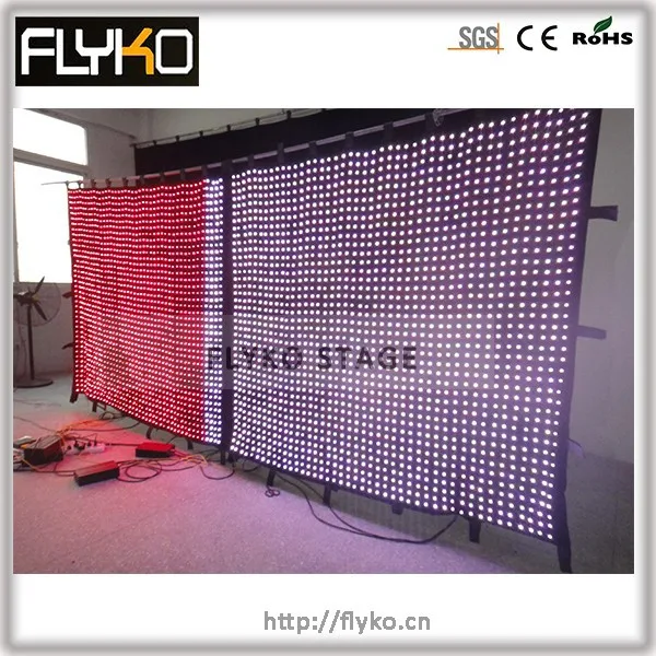 2x5 p5 led video curtain 5